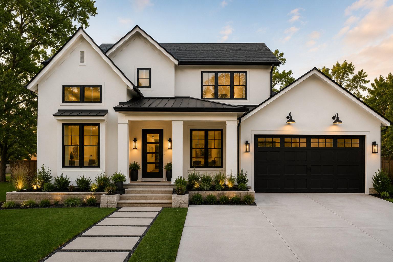 Modern home featuring Earthwise windows